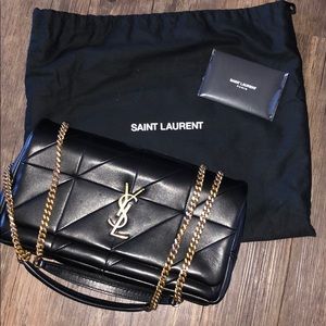 Ysl Jamie patchwork leather shoulder bag